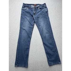 Tommy Bahama Sand Drifter Jeans Mens 36x32 Blue Straight Stretch Denim Pants